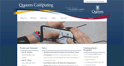Desktop Screenshot of cs.queensu.ca