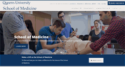 Desktop Screenshot of meds.queensu.ca