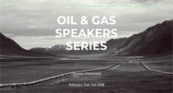 Desktop Screenshot of oilandgas.chemeng.queensu.ca