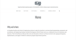 Desktop Screenshot of egad.engineering.queensu.ca