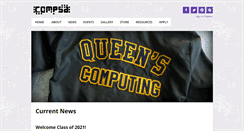 Desktop Screenshot of compsa.queensu.ca